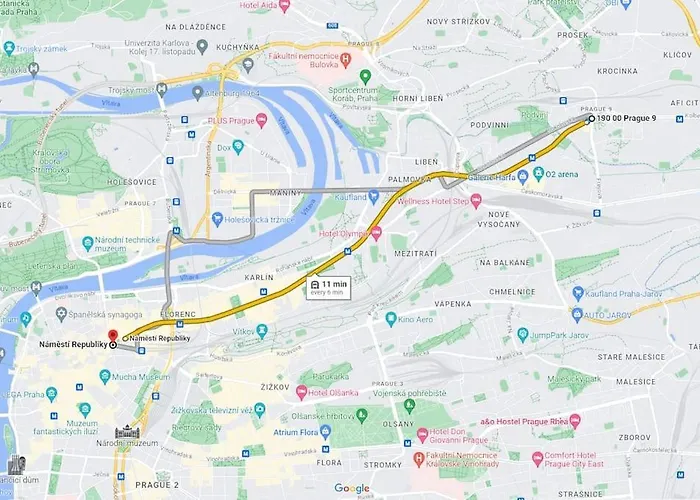 Apartment Entire Apartment, Near Clarion, O2 Arena, Metro 3 Min, Easter Market In Center 15 Min Prague
